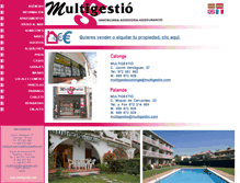Tablet Screenshot of multigestio.com